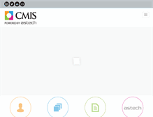 Tablet Screenshot of cmis.astech.co.uk